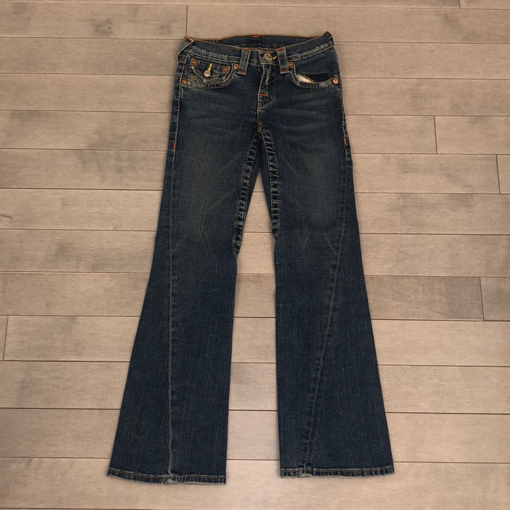 True Religion Medium Wash Size 12 KIDS Jean